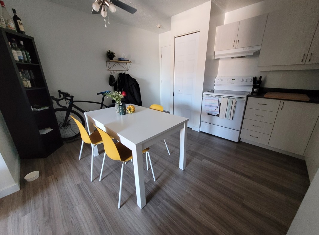 Cuisine appartement a louer secteur Université Sherbrooke